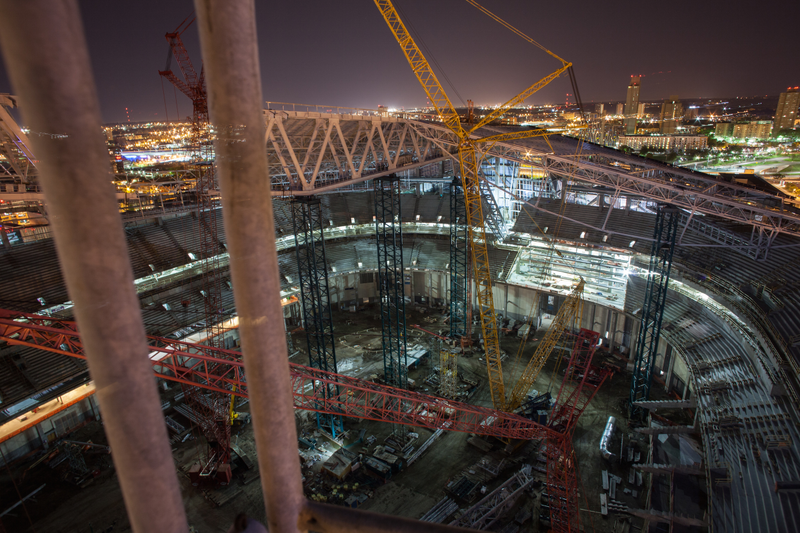 Illustration for article titled An Illicit Tour Of The New Vikings Stadium